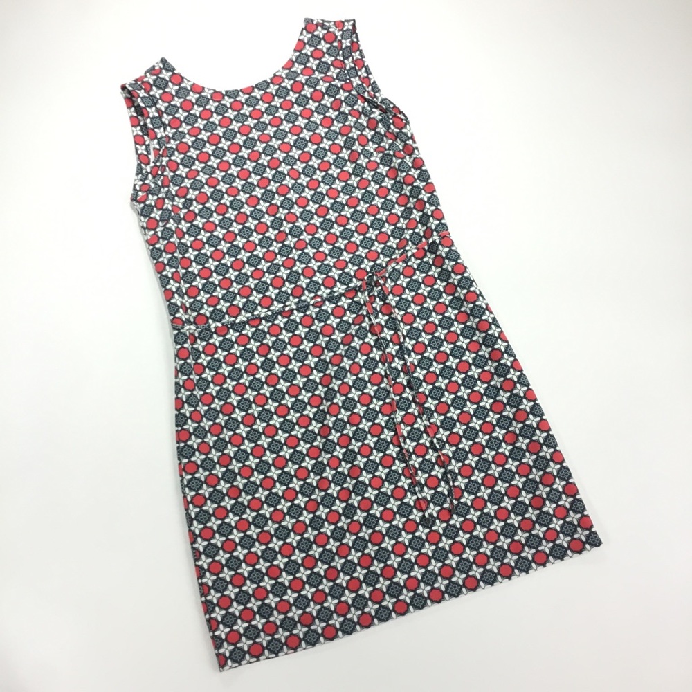 Banana Republic Mod Shift Dress Sz 8 Belted EUC